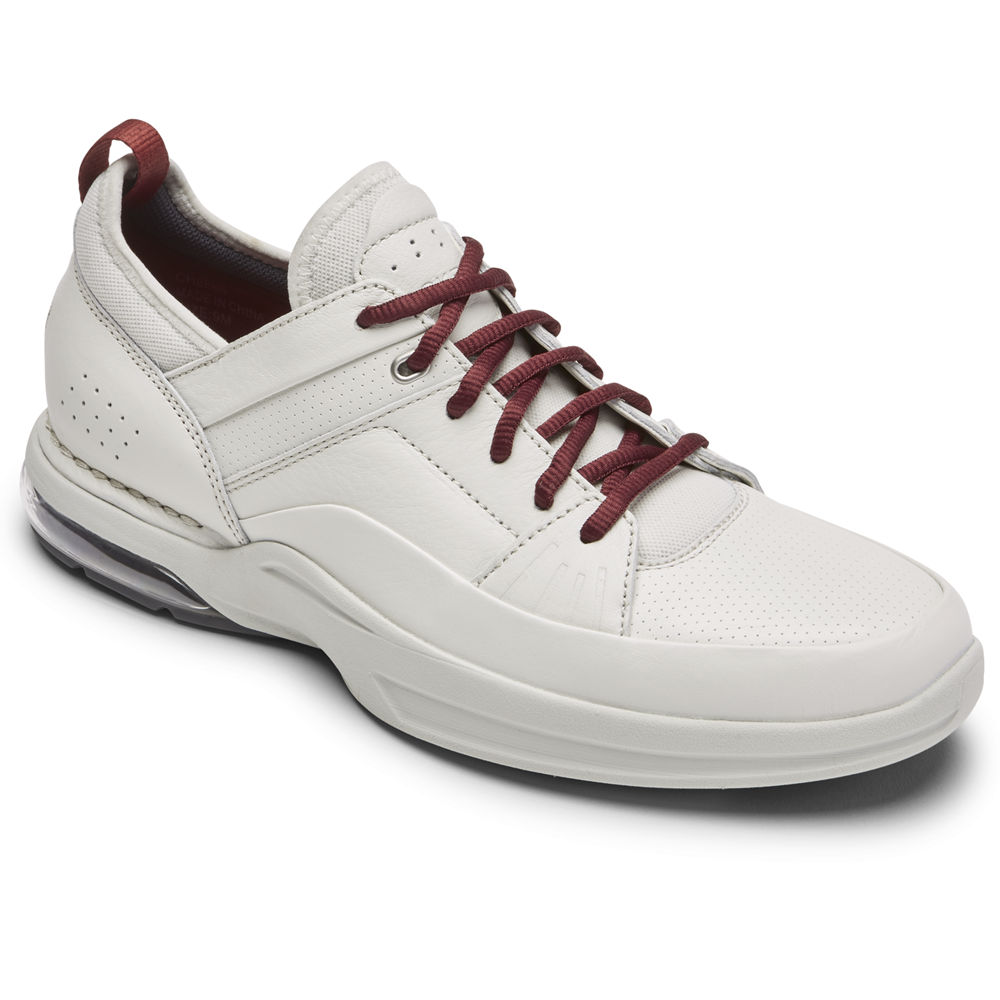 Zapatillas Rockport Hombre Mexico - Howe Street Lace Up Blancos - QIMNK4931